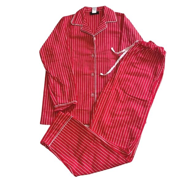 ❤️ Red Hot Duo – Angelina Two-Piece Flannel Cotton Limited Drop Pajama Bundle - Picture 2 of 9